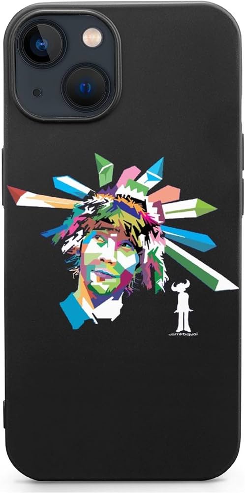 Amazon.co.jp: スマホカバー iphone 13 Jamiroquai ジャミロクワイ 顔